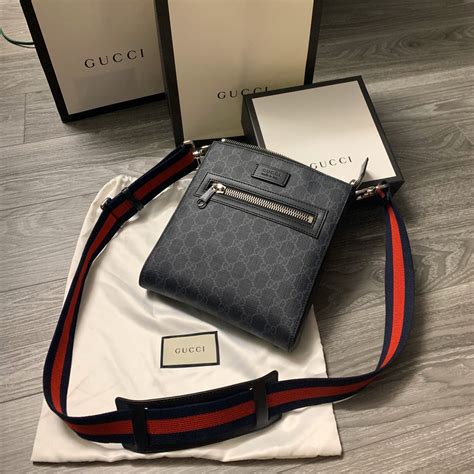 mens gucci messenger bag fake|Expert Advice: How to Know if Your Gucci Messenger Bag is .